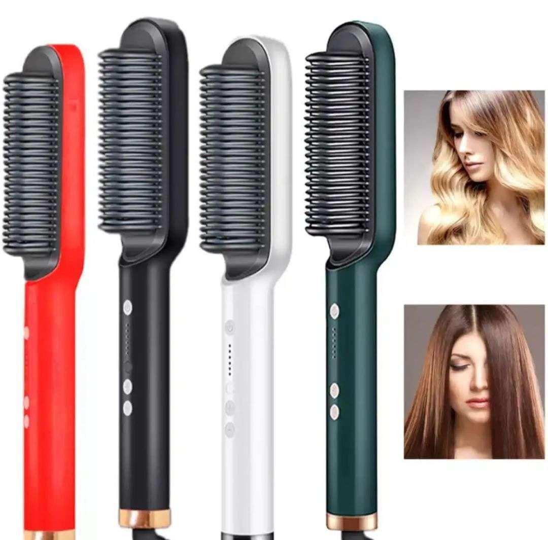 Fast Dry and Hair Straightener Brush