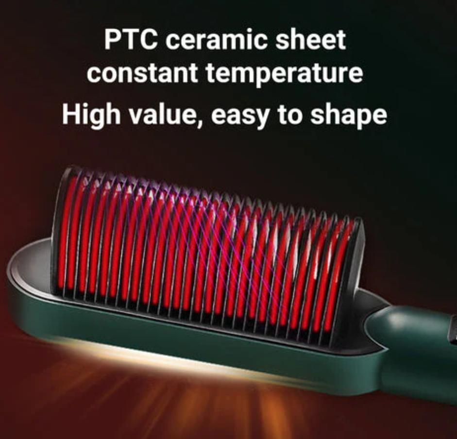 Fast Dry and Hair Straightener Brush