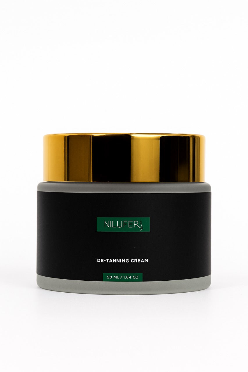 De-tan Cream by Nilufers .De-Tan Face Cream | Natural Tan Removal, Brightening & Hydrating Skincare