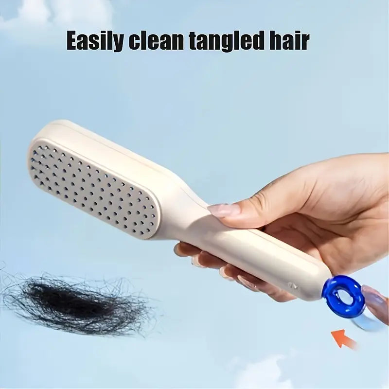 Self Cleaning Hair Brush