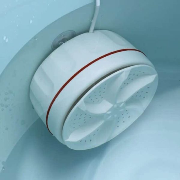 Portable Usb Washing Machine For Dishes and Clothes Ultrasonic Rotating Turbine washer