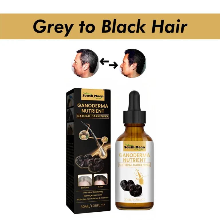 Anti-Greying Hair Serum - Promotes Hair Growth & Density, Damaged Hair Care