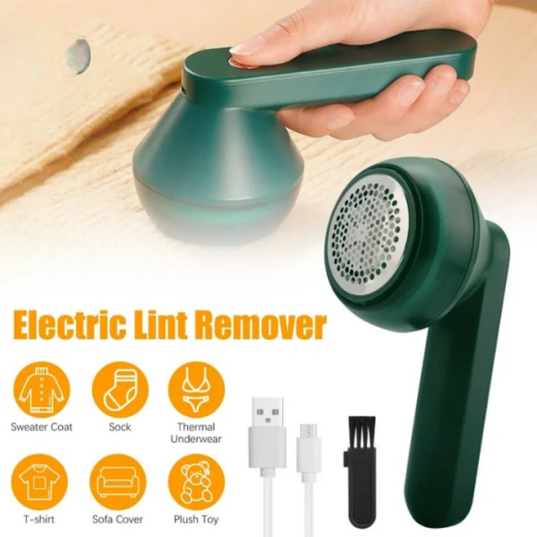 Electric Lint Remover Rechargeable Lint, Fuzz, And Pet Hair On Your Clothes And Furniture