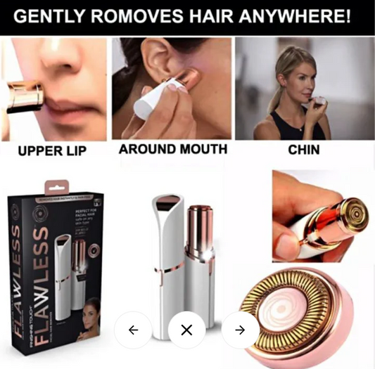 Rechargeable Flawless Hair Removal Machine For Women Painless Facial Hair Remover