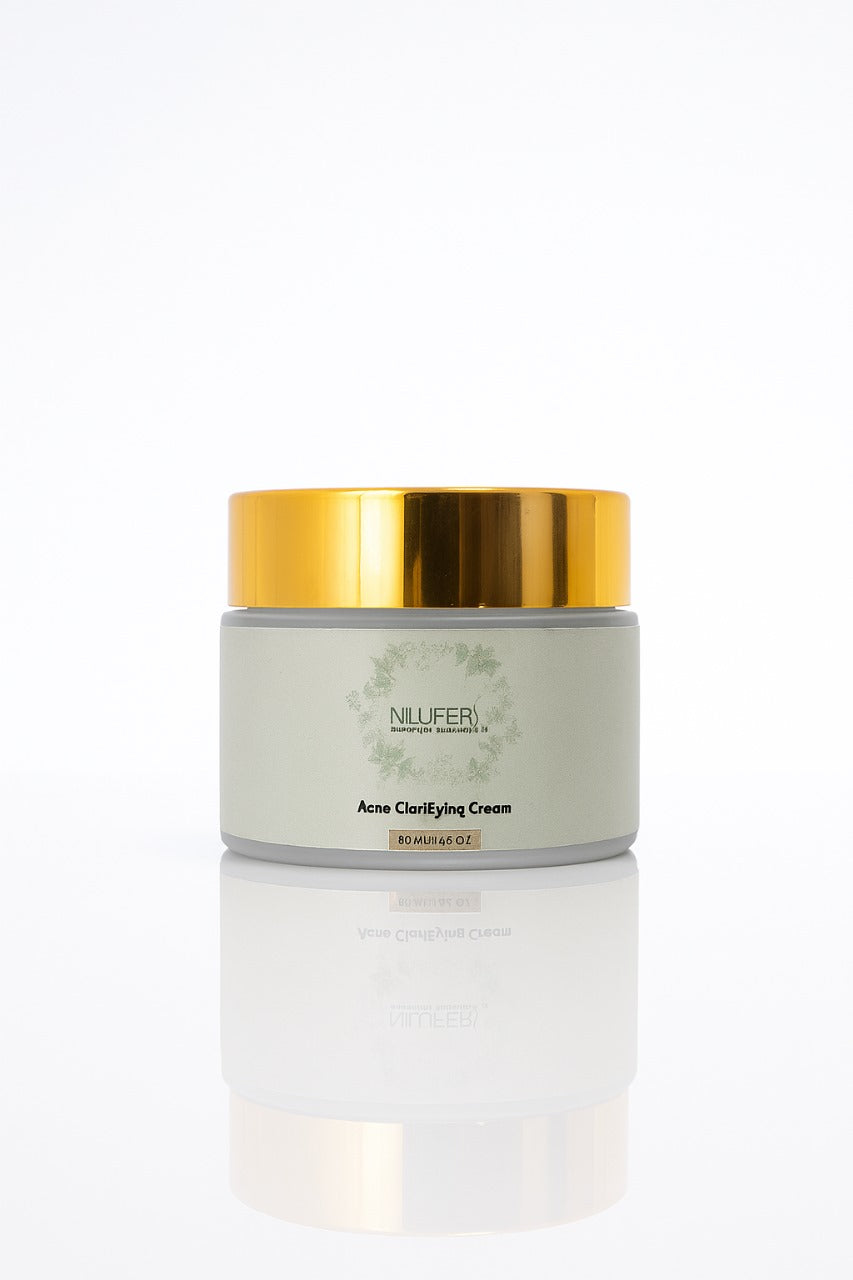 Acne Clarifying Cream by Nilufers  | Anti-Acne Treatment for Clear Skin – Oil Control & Pimple Reduction”