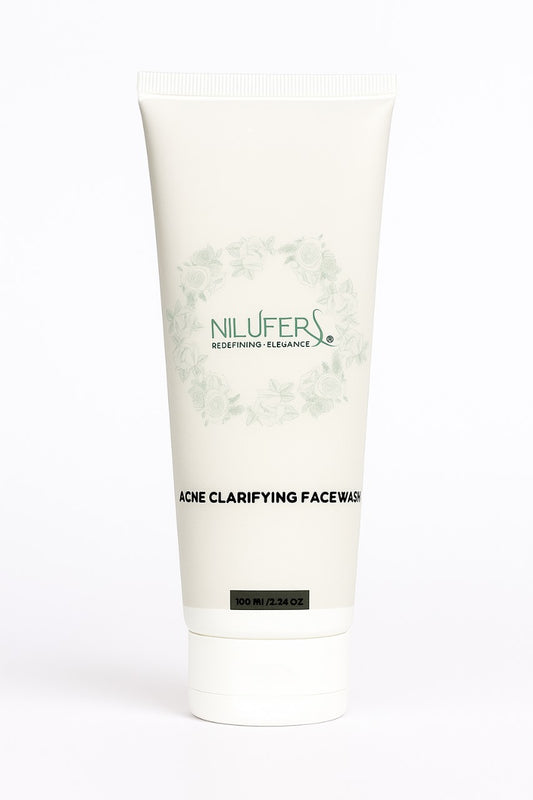 Acne Clarifying Face Wash by Nilufers. Acne Clarifying Face Wash | Oil Control & Pimple Treatment Cleanser