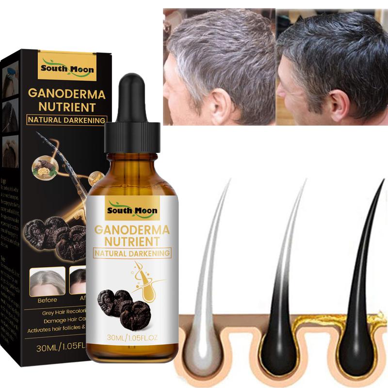 Anti-Greying Hair Serum - Promotes Hair Growth & Density, Damaged Hair Care