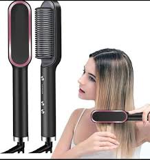 Fast Dry and  Hair Straightener Brush