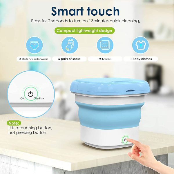 Mini Folding Washing Machine Foldable